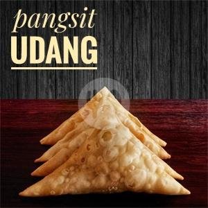 Pangsit Jamur menu Bakso Malang Ambigue, Imogiri Barat