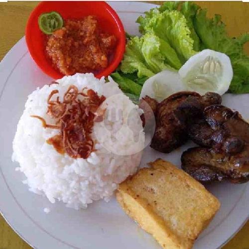 Paket Ampela Ati menu Warung Teras, Sukun