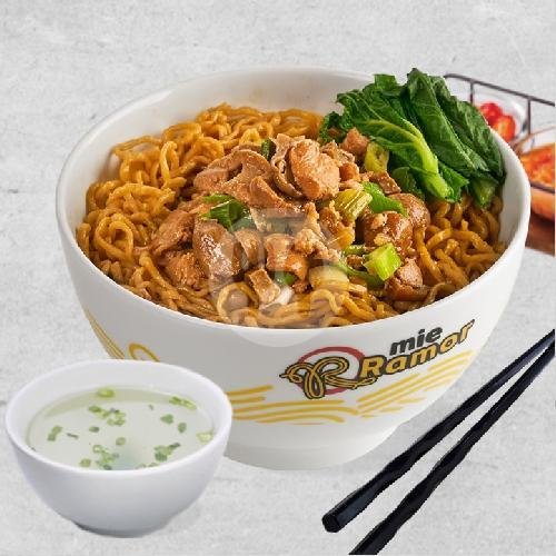 Mie Ayam Yamin Jamur menu Mie Ramor, Tri Lomba Juang