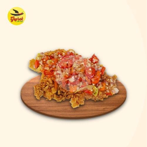 AYAM GEPREK SAMBAL MATAH + NASI menu Geprek Lek Djo, Dr Wahidin