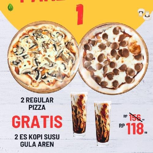 PAKET HEMAT 2 menu Pizza Js, Jelambar