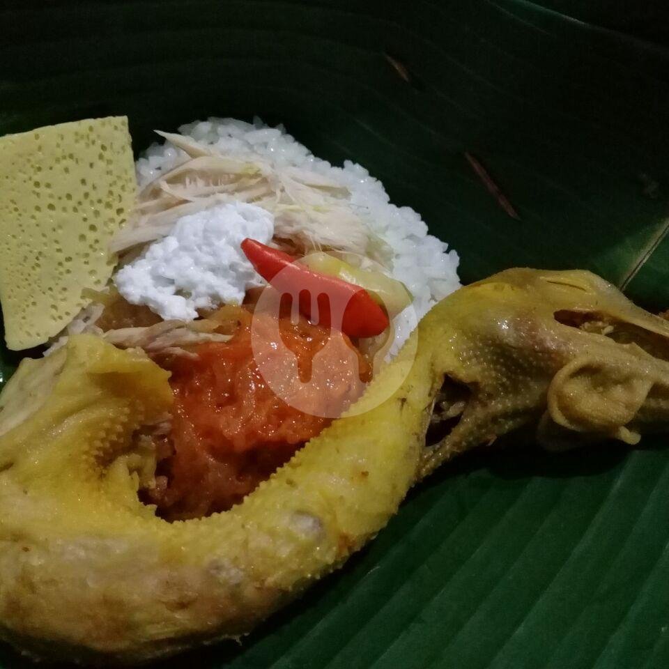 Nasi Liwet Ayam Suwir Brutu menu Nasi Liwet Solo Bu Wongso Lemu, Langensari