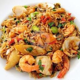 Kwetio Goreng Seafood / Rebus menu Rahman Seafood Pecel Lele Nasi Goreng, Sebelah Pln Garuda