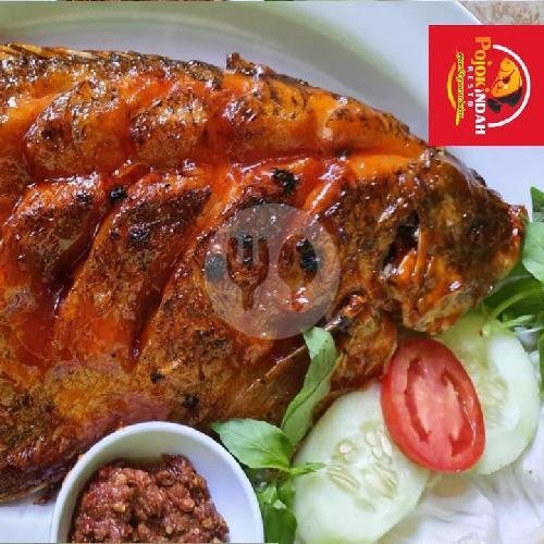 Gurame Bakar Madu menu Pojok Indah Resto, Jambidan