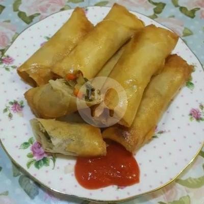 Emping menu Soto Mie Asli Bogor Pak Kadir, Gamping Ambarketawang Sleman