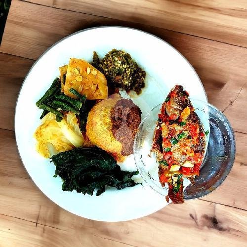 Lauk Nila Balado menu RM Siang Malam, Kediri