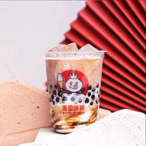 Chocolate Lucky Sundae menu Mixue, Padalarang Raya