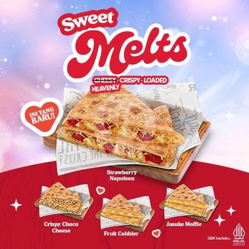 Melts Pizza menu Pizza Hut Delivery - PHD, Kedungdoro