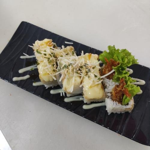 Ebi Spicy Roll menu Angkringan Sushi, Ciledug