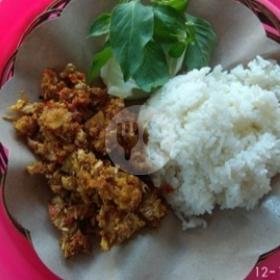 NASI Geprek Bakar Ati menu Warung Spesial Ayam Geprek (SAG), Penumping