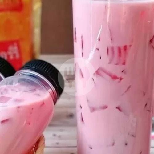 Rasa Strawberry Cincau menu Bubur Ayam Ceria, Cendrawasih