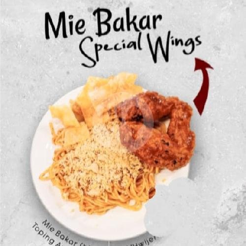Mie Bakar Special Wings menu Swiwing, PK Bangsa