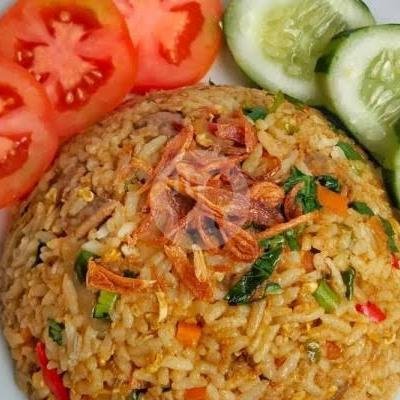 Nasi Goreng Sosis , menu Nasi Goreng Singkie, Depan Bank BJB Cibeusi
