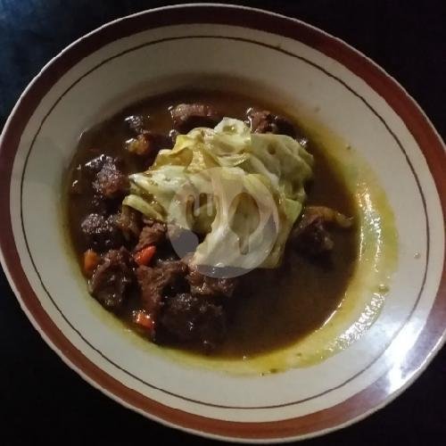 Tongseng Kambing menu Warung Sate Kambing Moro Seneng P. Karto, Tempel