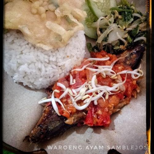 Paket Ikan Bawal Bakar menu Waroeng Ayam Samblejoss, Wiradesa