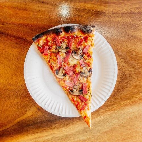 Smoked Beef And Mushroom menu Hot Slice Pizza