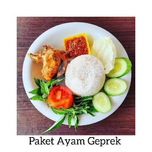 Paket Ayam Geprek menu Warung Wong Pati, Kutamekar