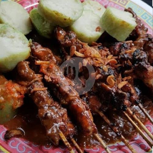 Sate Ayam 20 Plus Sop Kambing 1 Porsi menu Warung Sate Madura Cak Idris Percetakan Negara, Cempaka Putih