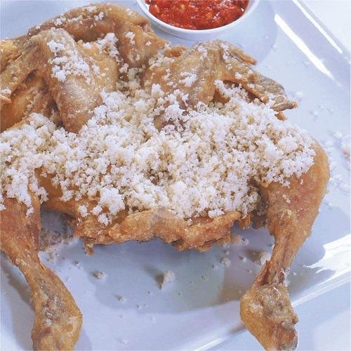 Ayam presto goreng crispy Ekor menu Ayam Tulang Lunak Hayam Wuruk , Kalilarangan