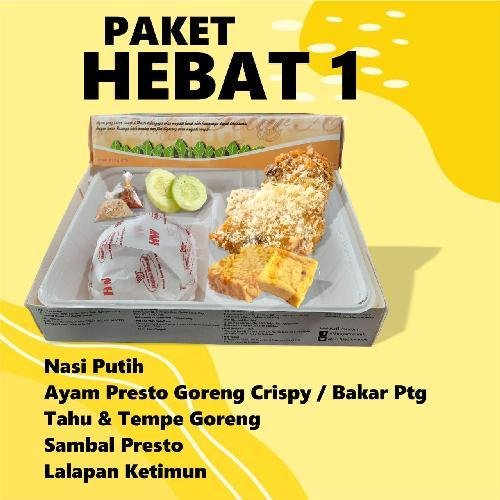 Ayam Presto Telur Asin Ekor menu Ayam Tulang Lunak Hayam Wuruk, Semarang Gajah Mada