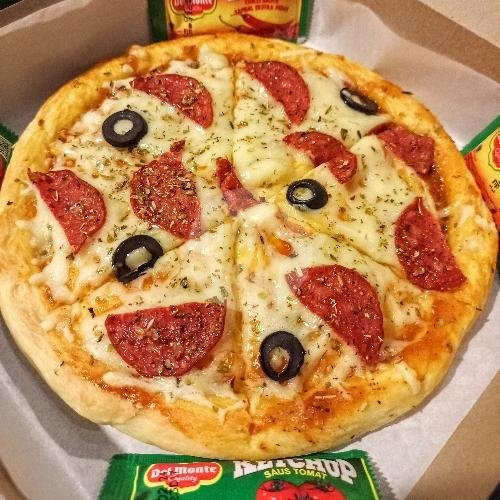 Chicken Pop Spicy menu Mokin Pizza & Burger, Batu