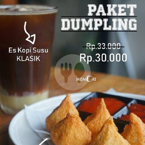 Paket TRIO Mantan menu Kedai Kopi MEMORI, Pasuketan