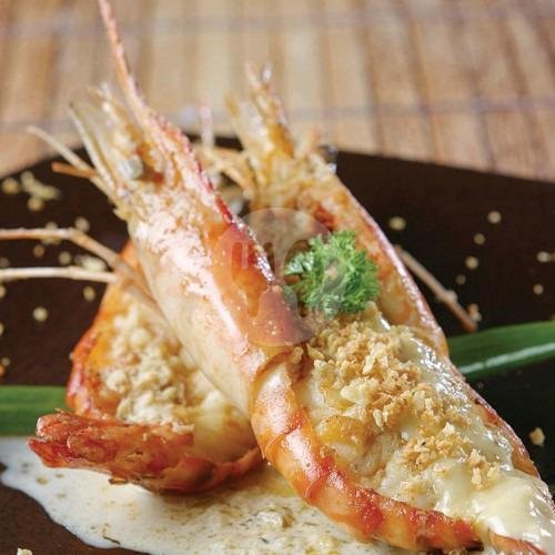 Jumbo Prawn Fried with Golden Salted Egg 450 gram menu Penang Bistro, Mega Kuningan