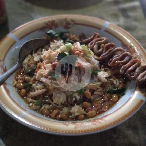 Bubur Ayam Spesial (Sate Usus + Air Mineral) menu Bubur Ayam Tasik SR, Cimanggis