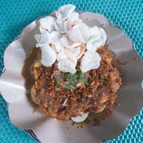 Lalapan Ayam + Nasi menu Warung Tahu Telor dan Lalapan Mbak Ida, Lowokwaru