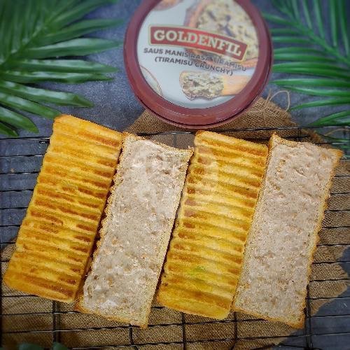 Roti Bakar Tiramisu Crunchy menu Roti Bakar AA Pondok Cabe, Pamulang