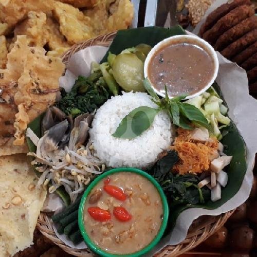 Nasi Putih menu Pecel Tumpang Bu Djarot, Lowokwaru