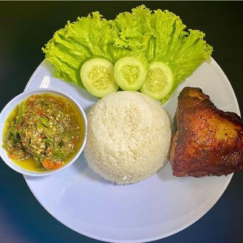Nasi Ayam Bakar menu Warung Nasi SPG, Gatot Subroto
