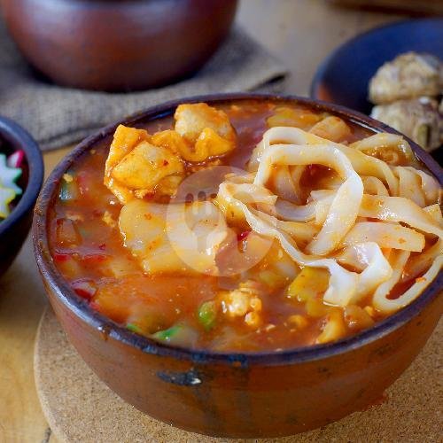 Seblak Sosis menu Seblak Gobyos, Jemursari