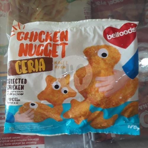 Bellfoods Chicken Nugget 170 gr menu Berkah Frozen Food, Pasir Impun