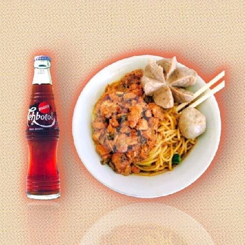 Bakso + Es jeruk menu Bakso Kliwon Palimanan, Jalan Ki Ageng Tepak