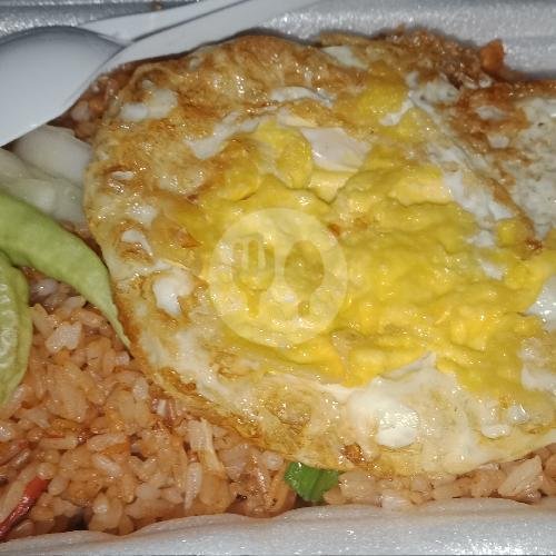 Nasi Gobyos Bakso Ikan Kremes menu Nasi Goreng Mbak Ayu, Purbajaya No 7