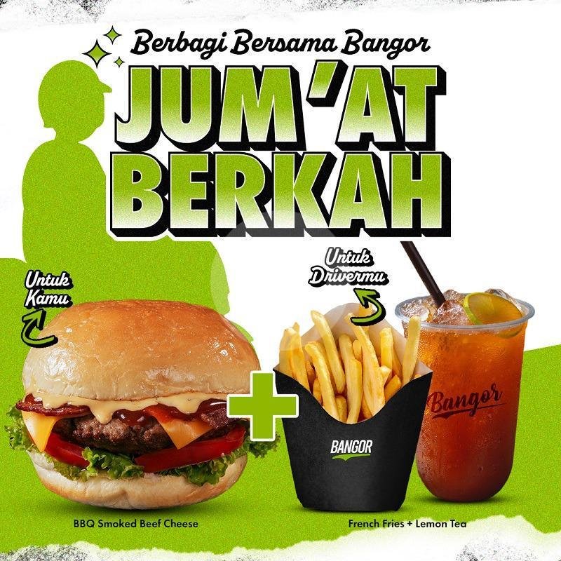 Buy 1 Get 1 Burger Bangor menu Burger Bangor Express, Bintara Bekasi