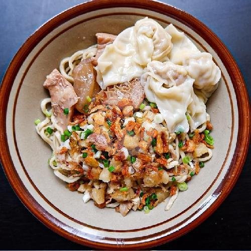 Mie Polos menu Pangsit Mie Babat Kembang Jepun, Tambaksari