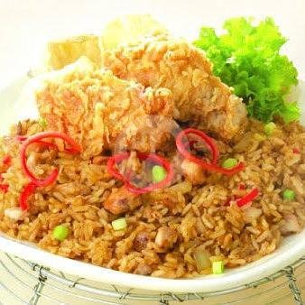 Nasi Ayam Geprek Free Es Teh menu Ayam Geprek Wong Deso, Sorowajan
