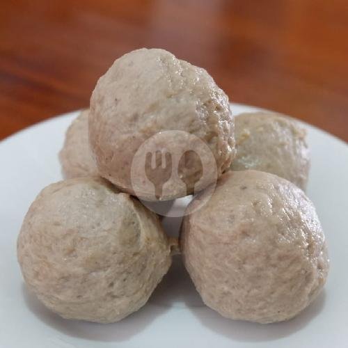Bakso Kasar (besar) menu Bakso Mbahe Solo, Singosari