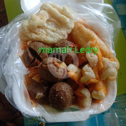 Baso Ikan Kuah Pedas menu Seblak Mamah Ledry, Gapura Griya Saphira