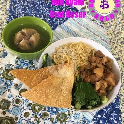 Mie Ayam Rusuk menu Bakso Rusuk Solo, Kolonel Sugiono