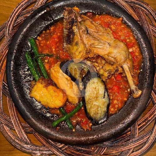 Sambal Bakar Ayam menu Teras Kelapa & Bakso Solo Raya, Bandar Purus