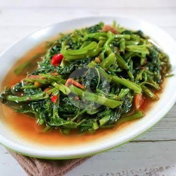 Cah Kangkung menu Seafood Bang Ferdi, Kalasan