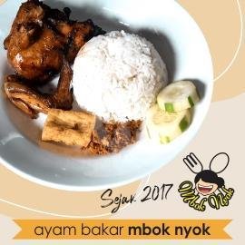 Review Lezat Ayam Bakar Mbok Nyok di Gubeng Airlangga, Surabaya