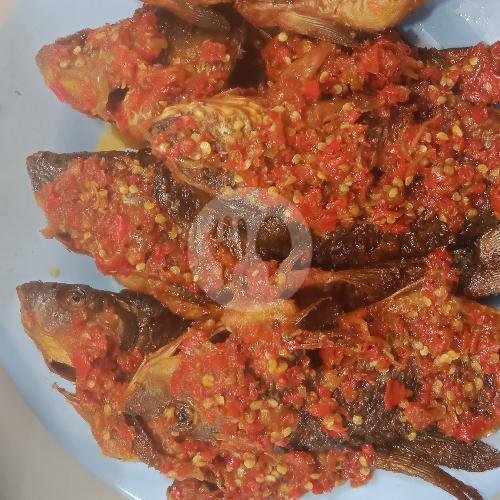 Rendang Daging menu RM Padang Muaro Paris 2, Sukabirus