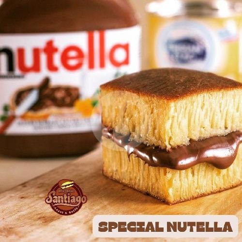 Spesial Nutella menu Martabak Santiago, Fatmawati