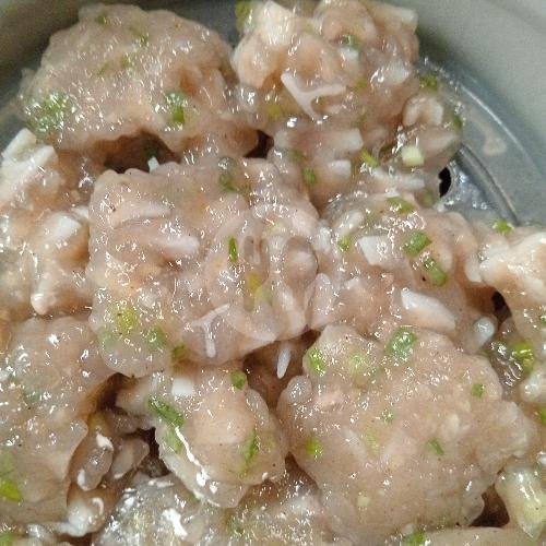 Bola Ikan Bentuk Bebek menu Seblak Makmun, Depan Karunia