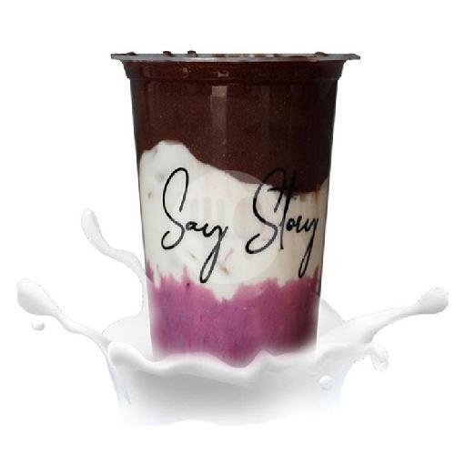 Ice Signature Green Tea Chocolate menu Say Story, Merkuri