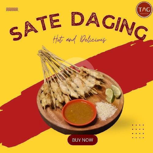 Sate Campur menu Sate Taichan Asin GDN, Gedangan